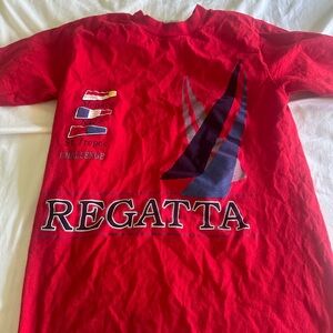 Vintage sailing regatta tee